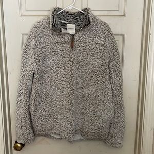 Sherpa 1/2 zip pullover